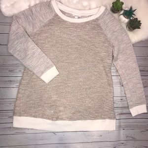 Liz Lange Maternity Long Sleeve Shimmer Sweater